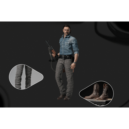 The Walking Dead Season 8 - Rick Grimes Figurine Échelle 1:6 INART Queen Studios QSS53188